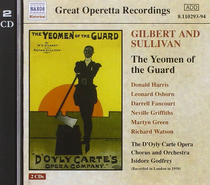 Gilbert & Sullivan - The Yeomen Of The Guard (2 Cd);