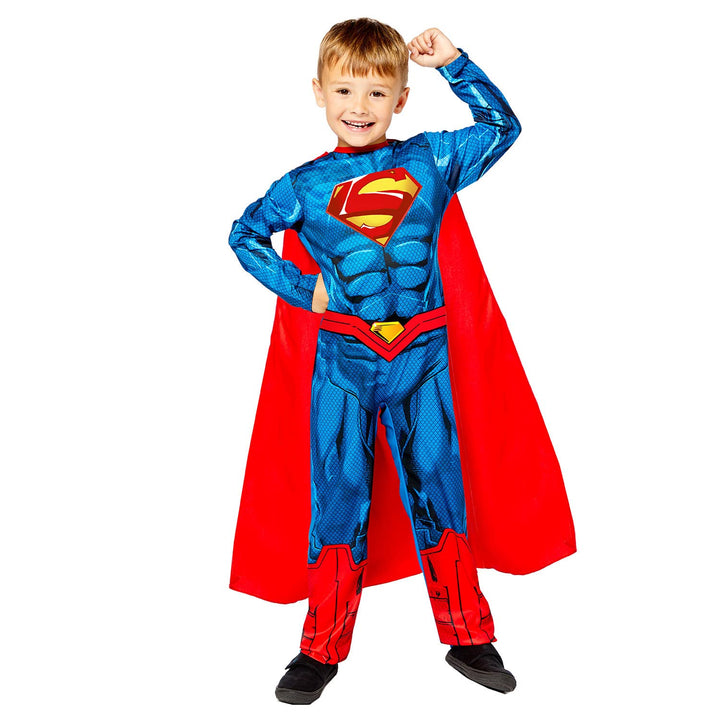 Dc Comics: Amscan - Child Costume Sustainable Superman 3-4 Yrs;