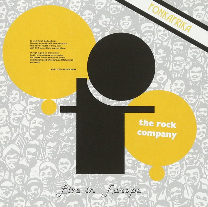 Ofo The Rock Company - Live In Europe - Fonk Afrika;