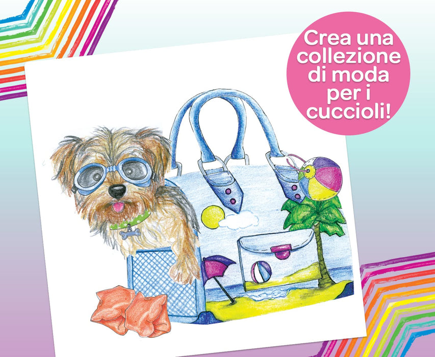 Crayola: Creations Album Set Crea La Moda Dei Cuccioli;