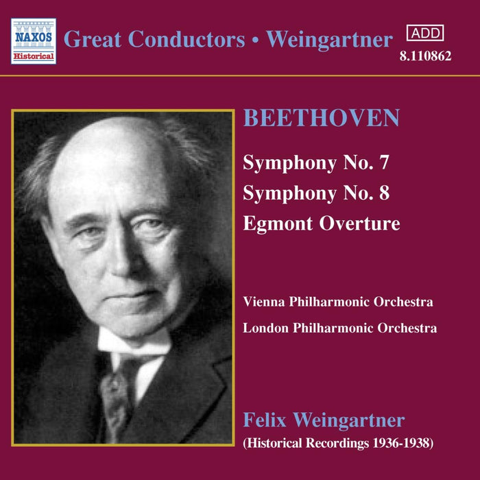 Ludwig Van Beethoven - Symphony No.7 Op.92, N.8 Op.93, Egmont Overture;