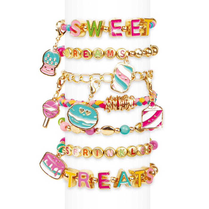 Make It Real: Kit Per Braccialetti Fai Da Te Dolci Dolcetti;