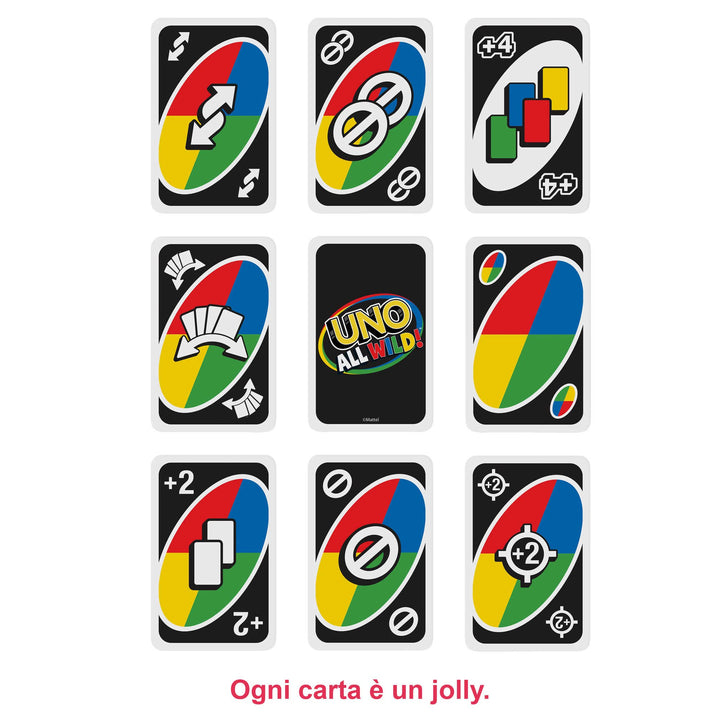 Uno: Mattel - Uno All Wild;