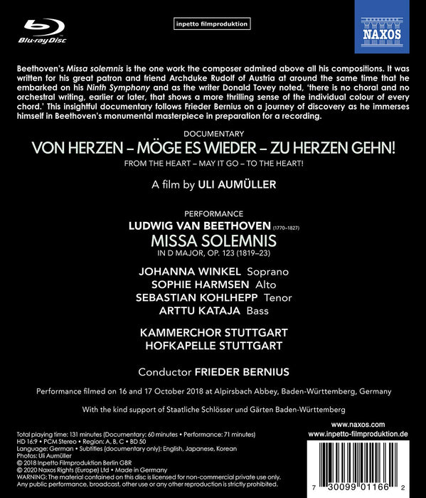 Ludwig Van Beethoven - Missa Solemnis;