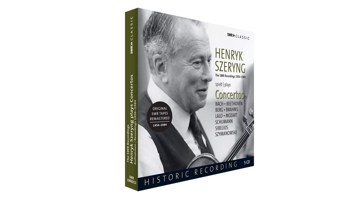 Henryk Szeryng: Plays Concertos (5 Cd);