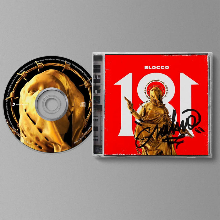 Salmo - Blocco 181 - Original Soundtrack (Cd Autografato);