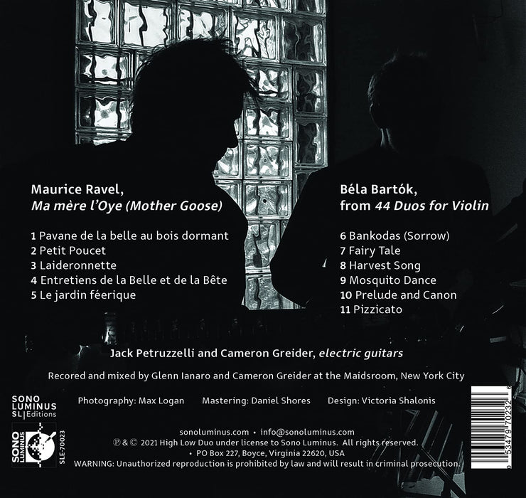 High-Low Duo: Ravel & Bartok;