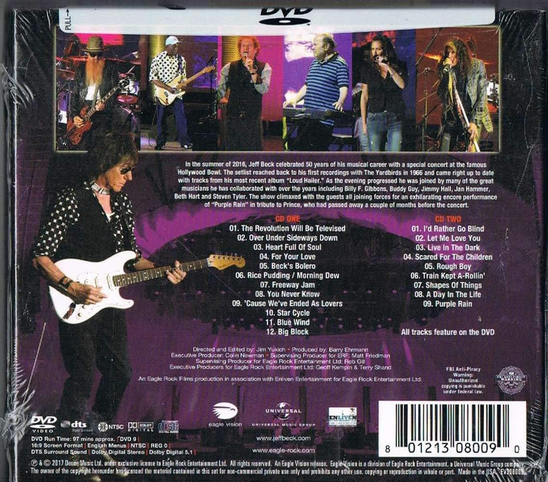 Jeff Beck - Live At The Hollywood Bowl (2 Cd+Dvd);
