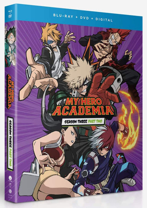 My Hero Academia: Season Three Part Two (4 Blu-Ray) [Edizione: Stati Uniti];