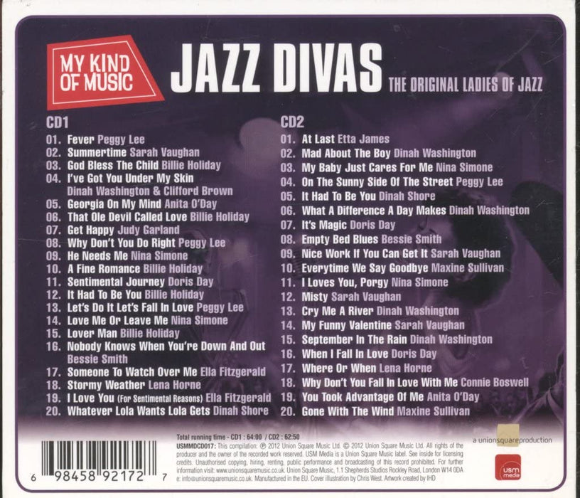 Jazz Divas: The Original Ladies Of Jazz / Various (2 Cd);
