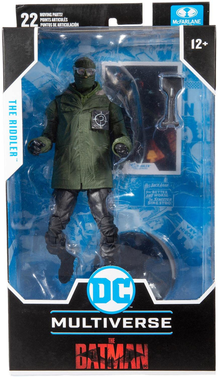 Dc Comics: McFarlane Toys - The Batman Riddler Action Figure;