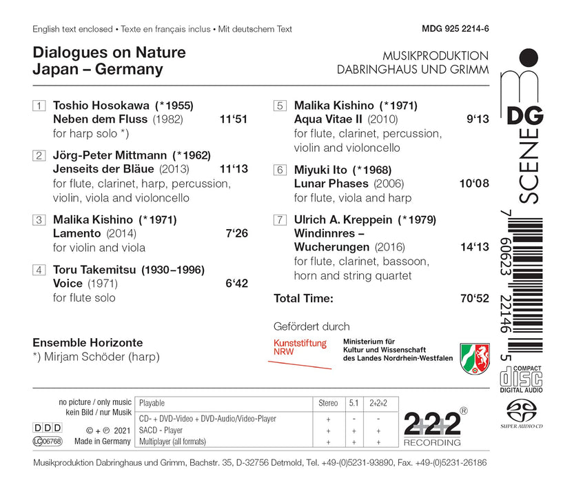 Ensemble Horizonte: Dialogues On Nature;