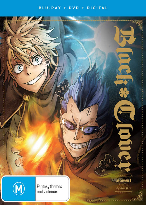 Black Clover: Season One Part Five (4 Blu-Ray) [Edizione: Stati Uniti];