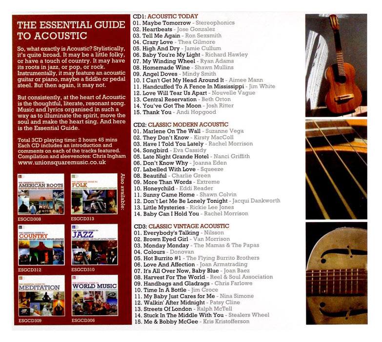 Essential Guide To Acoustic (The) / Various (3 Cd);