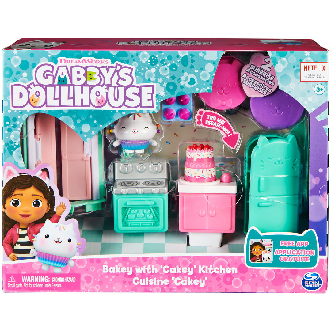 Gabby's Dollhouse: Spin Master - I Playset Della Casa - Cucina;