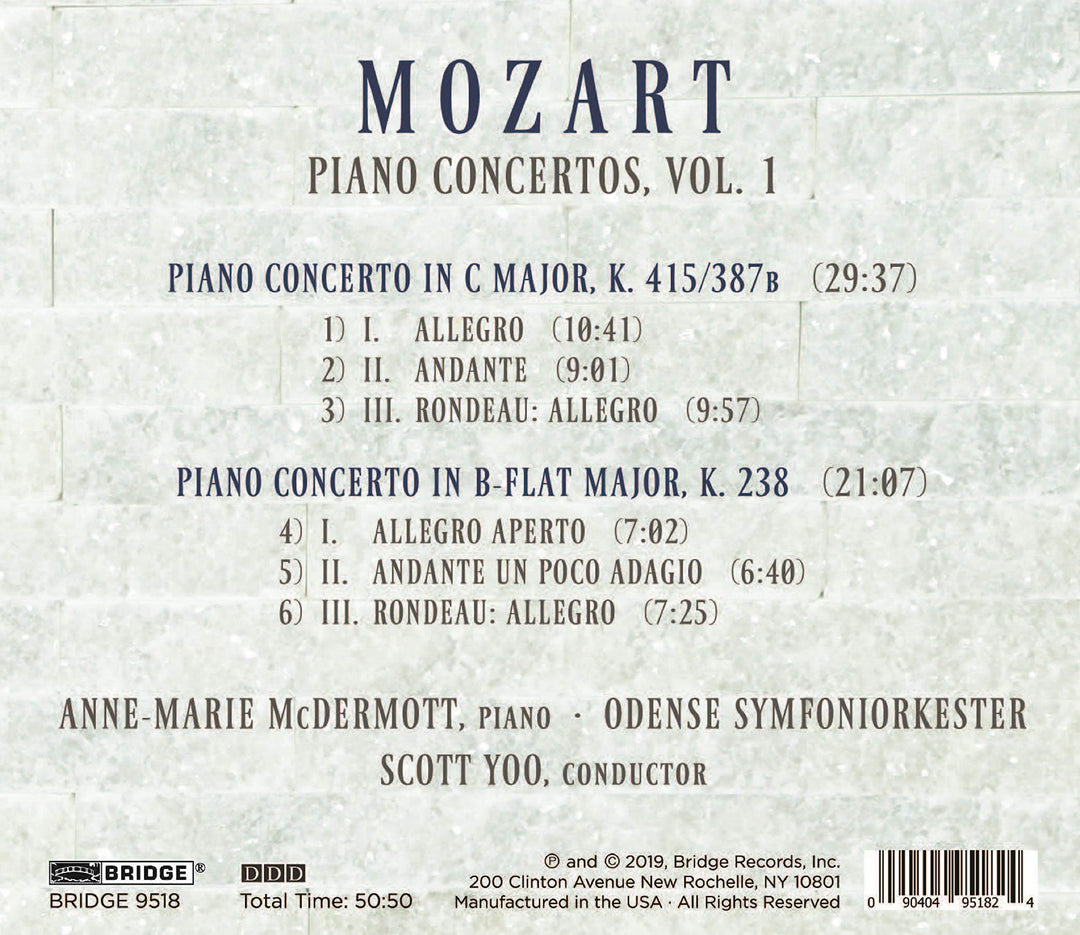 Wolfgang Amadeus Mozart - Piano Concertos Vol.1: K415, K428;