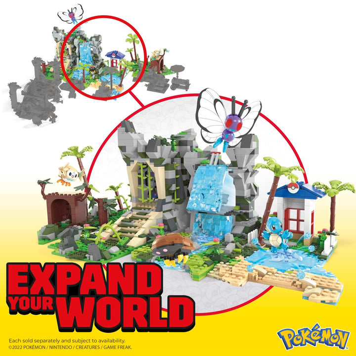 Pokemon: Mattel - Mega Adventure Builder - Spedizione Nella Giungla;