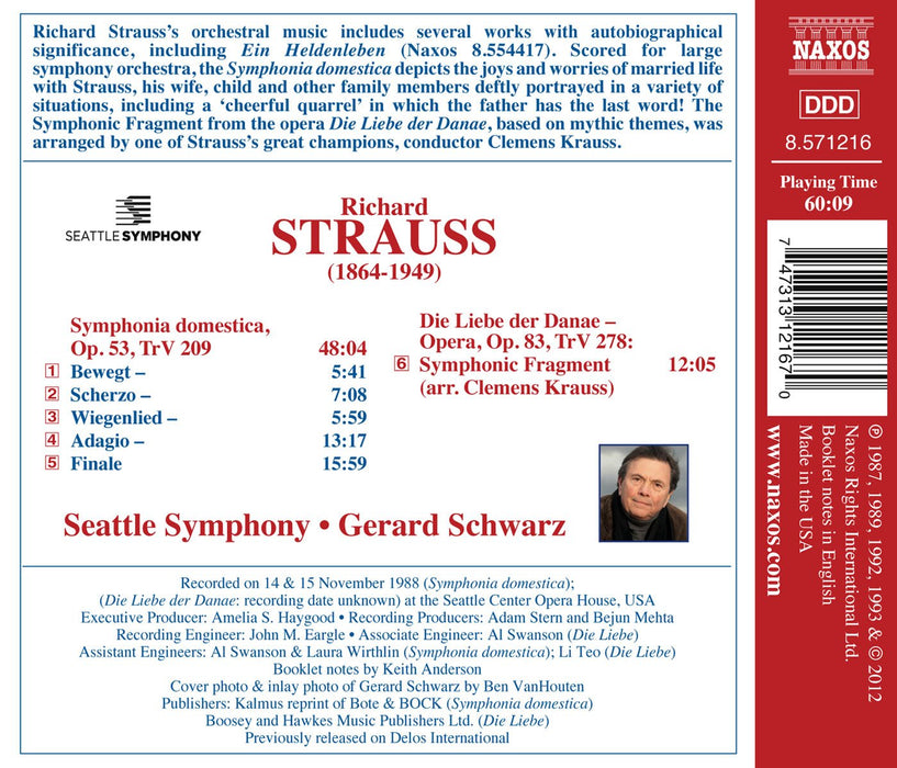 Richard Strauss - Symphonia Domestica;