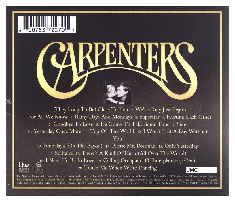 Carpenters - The Nation's Favourite;