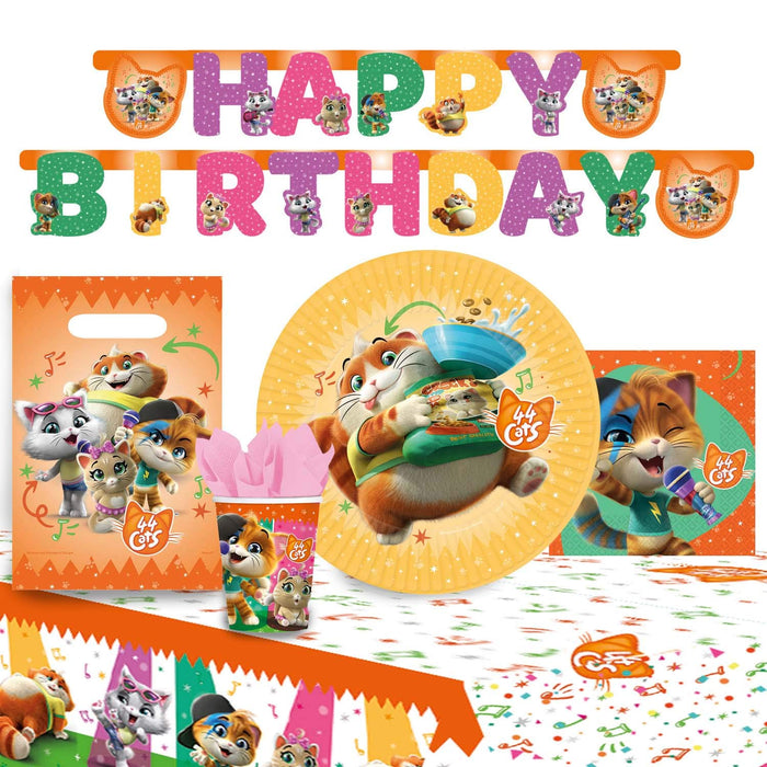 Amscan: Party Set 44 Cats 42 Pieces;