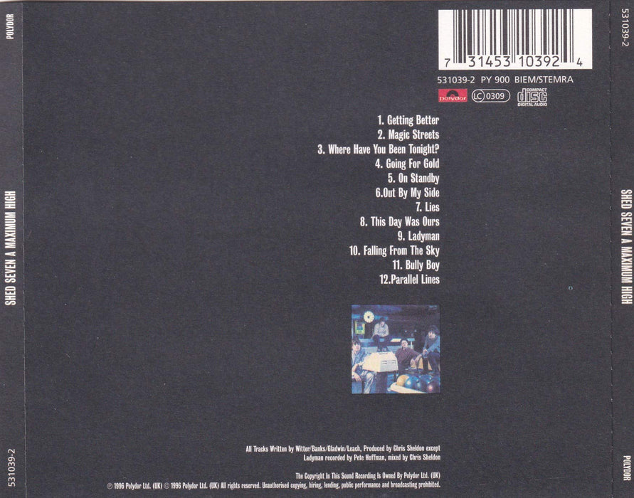 Shed Seven - A Maximum High;