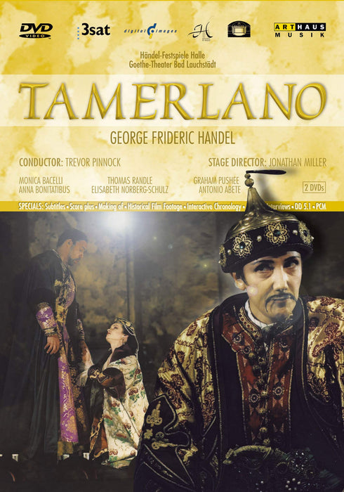 Georg Friedrich Handel - Tamerlano (2 Dvd);