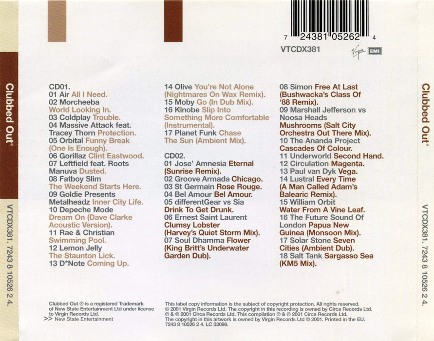 Clubbed Out / Various (2 CDs);