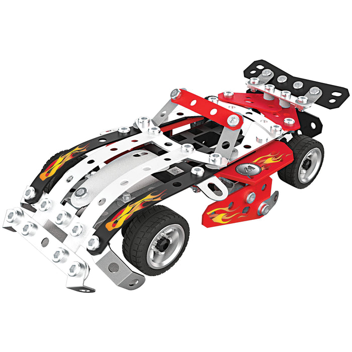 Meccano: Spin Master - Multi Model of 10 - Race Vehicles;