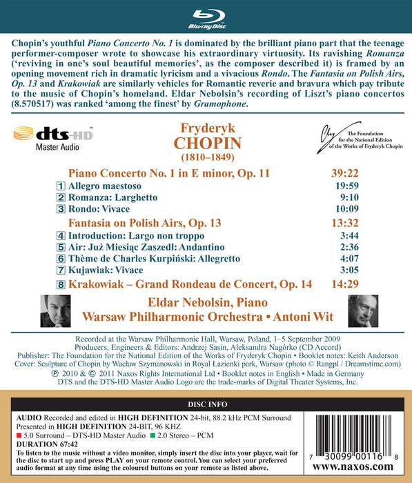 Fryderyk Chopin - Piano Concerto No.1;