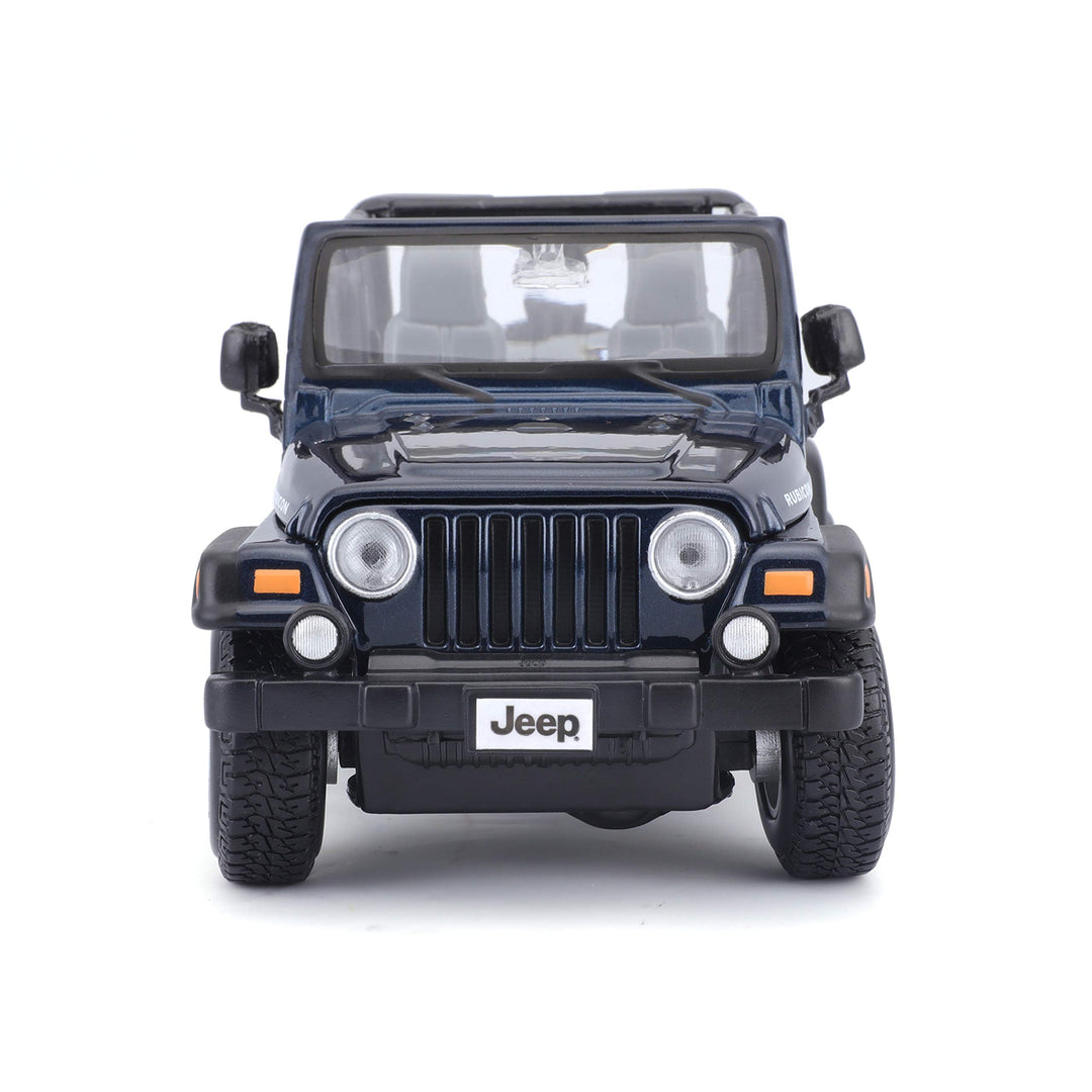 Maisto: Jeep Wrangler Rubicon 1:24 (Blu / Cachi);