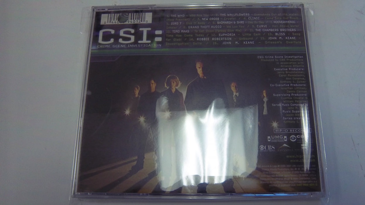 C.S.I.: Crime Scene Investigation - The Soundtrack;