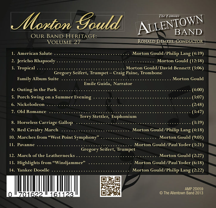 Morton Gould - Our Band Heritage Vol. 27;