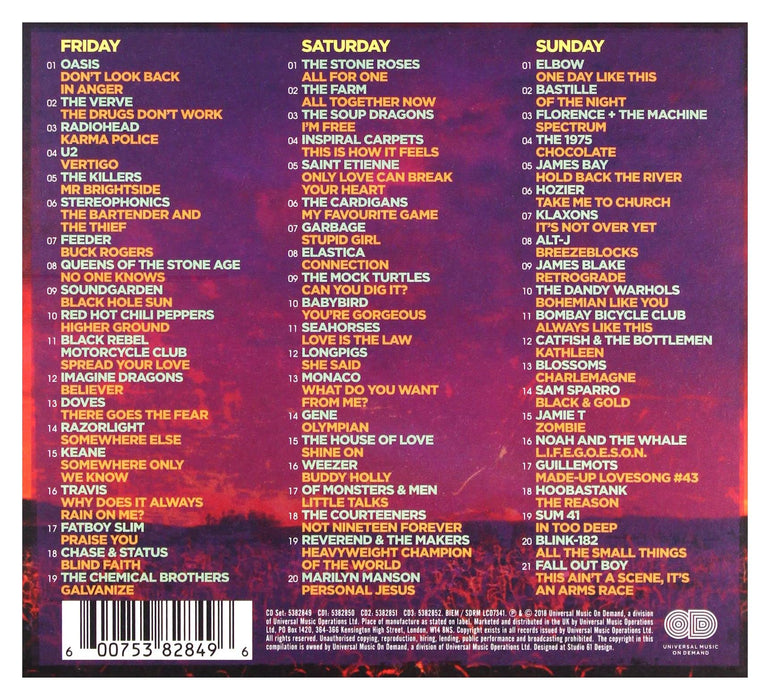 Festival Anthems: The Headliners / Various;