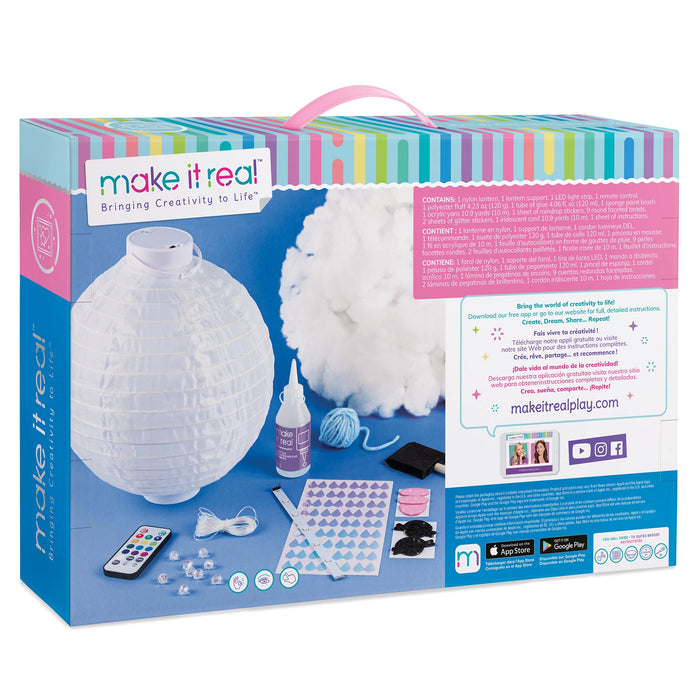 Make It Real: Lampada Fai Da Te A Forma Di Nuvola;