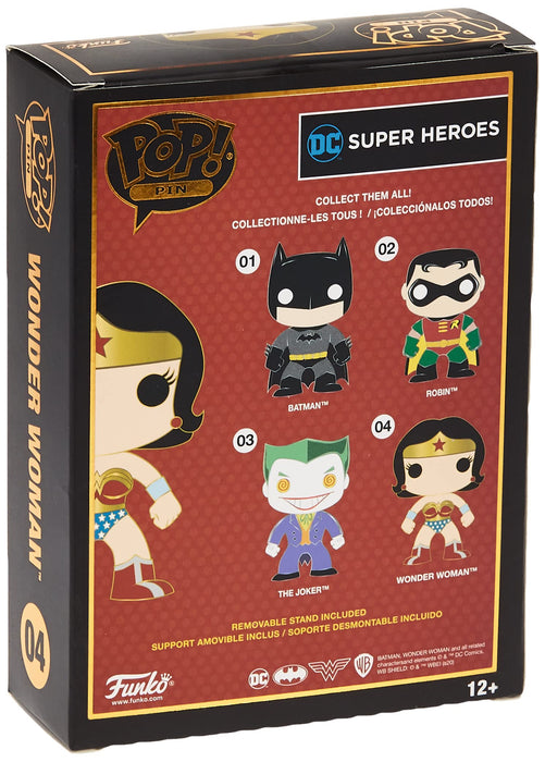 Dc Comics: Funko Pop! Pin - Wonder Woman (Enamel Pin / Spilla Smaltata);