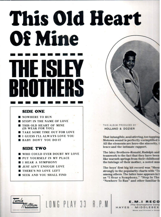 Isley Brothers (The) - This Old Heart Of Mine;