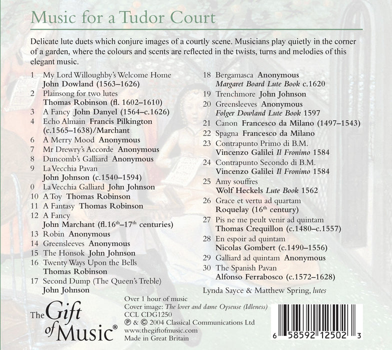 Music From A Tudor Court;