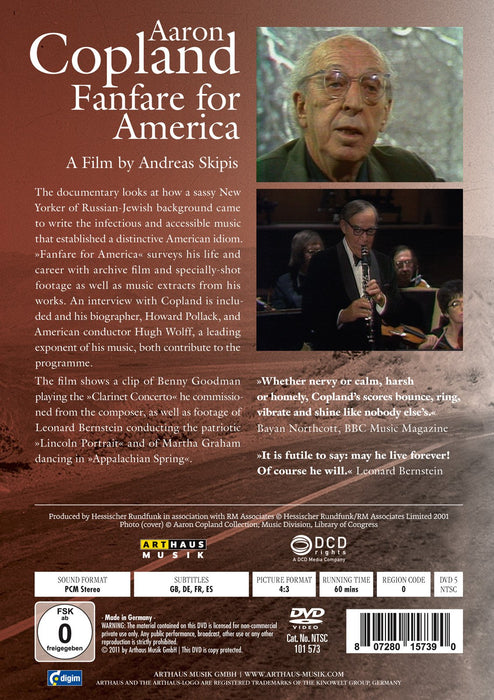 Aaron Copland - Fanfare For America;