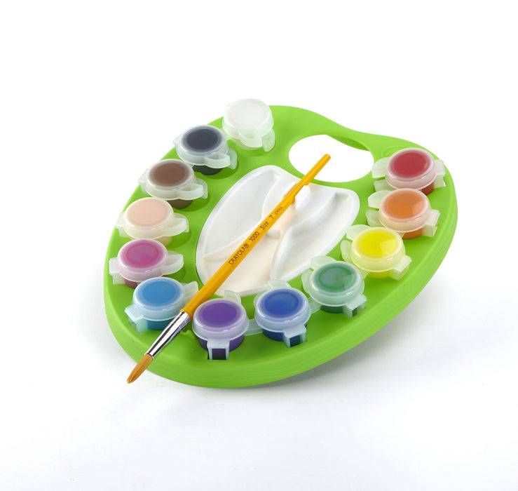 Crayola: Lavabilissimi - 12 Pennarelli Punta Maxi Colori Tropicali Ultra Lavabili;