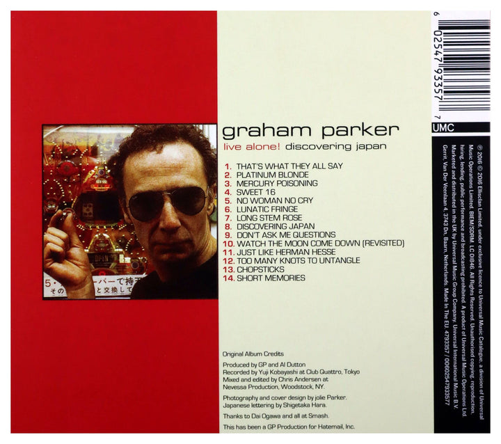 Graham Parker - Live Alone! Discovering Japan;