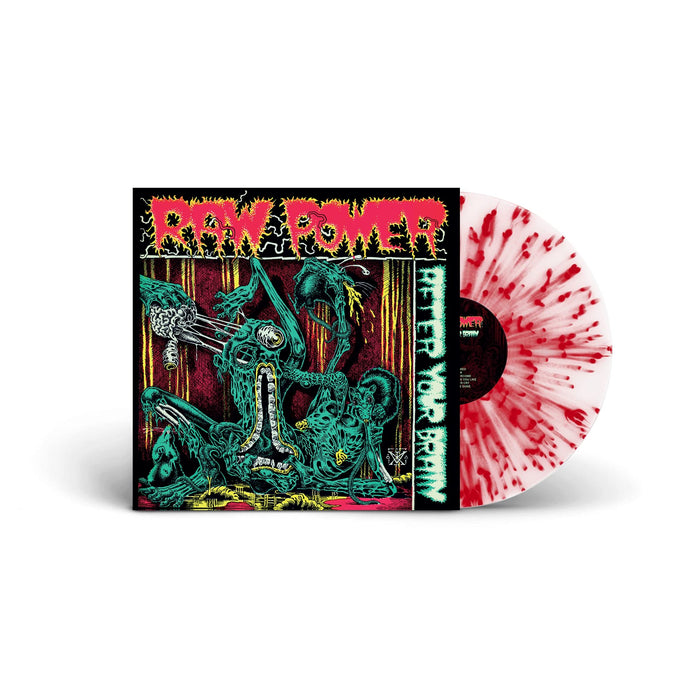 Raw Power - After Your Brain (White / Red Splatter Vinyl);