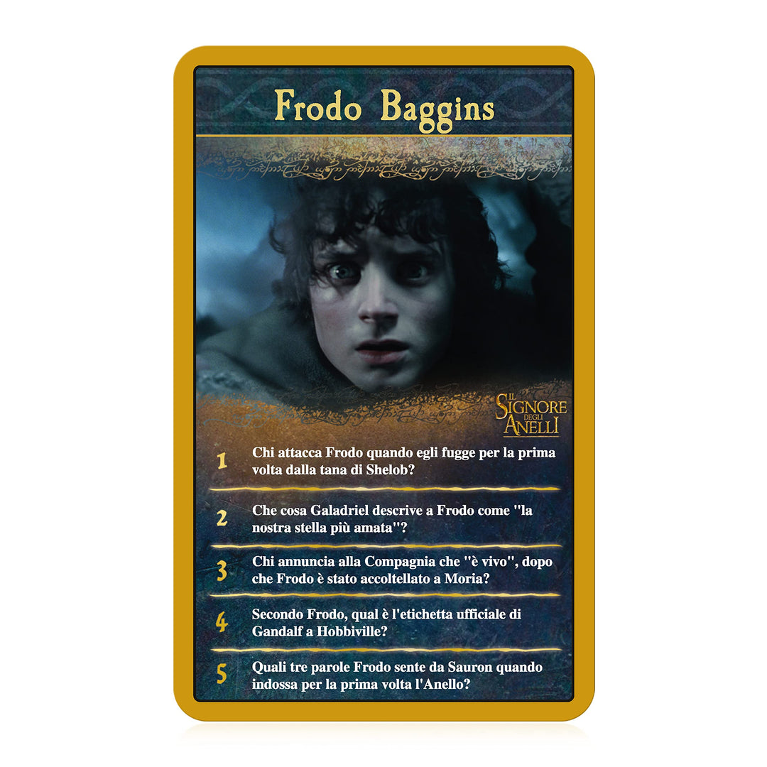 TOP TRUMPS QUIZ - THE LORD OF THE RINGS