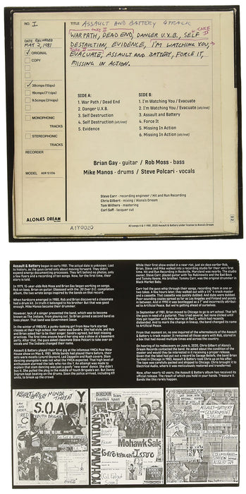 Assault &amp; Battery - The Complete Session, May 1981;
