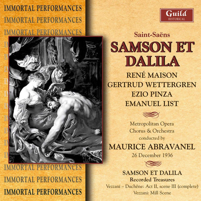 Camille Saint-Saens - Samson Et Dalila (2 Cd);