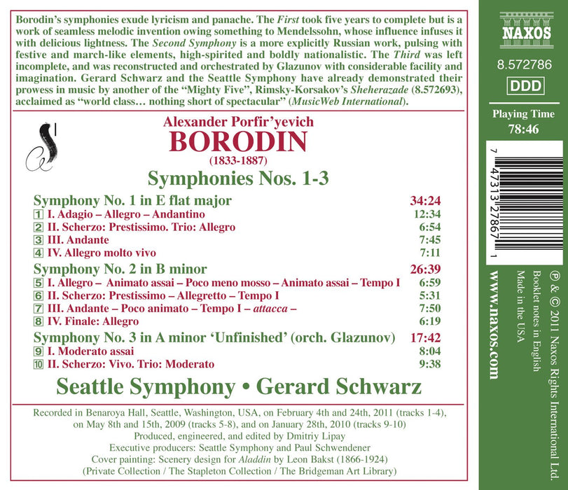 Alexander Borodin - Sinfonie (nn.1-3);