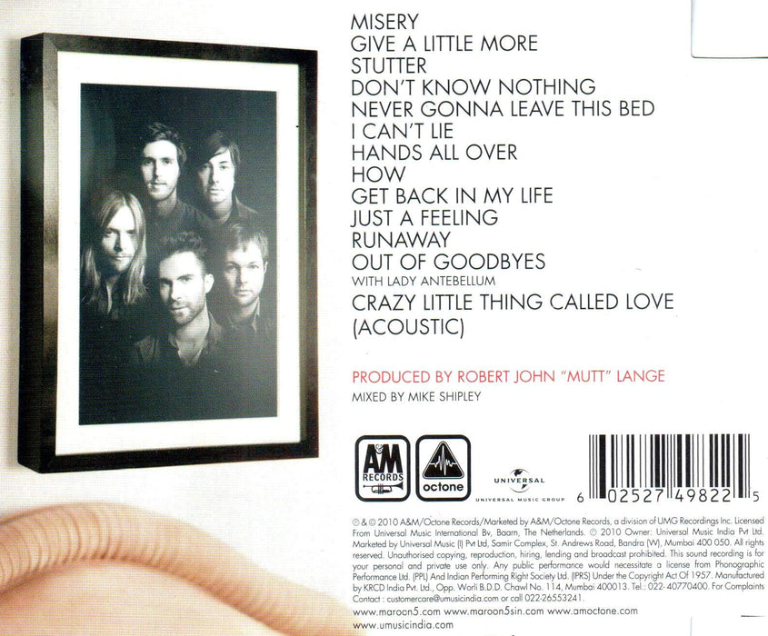 Maroon 5 - Hands All Over;