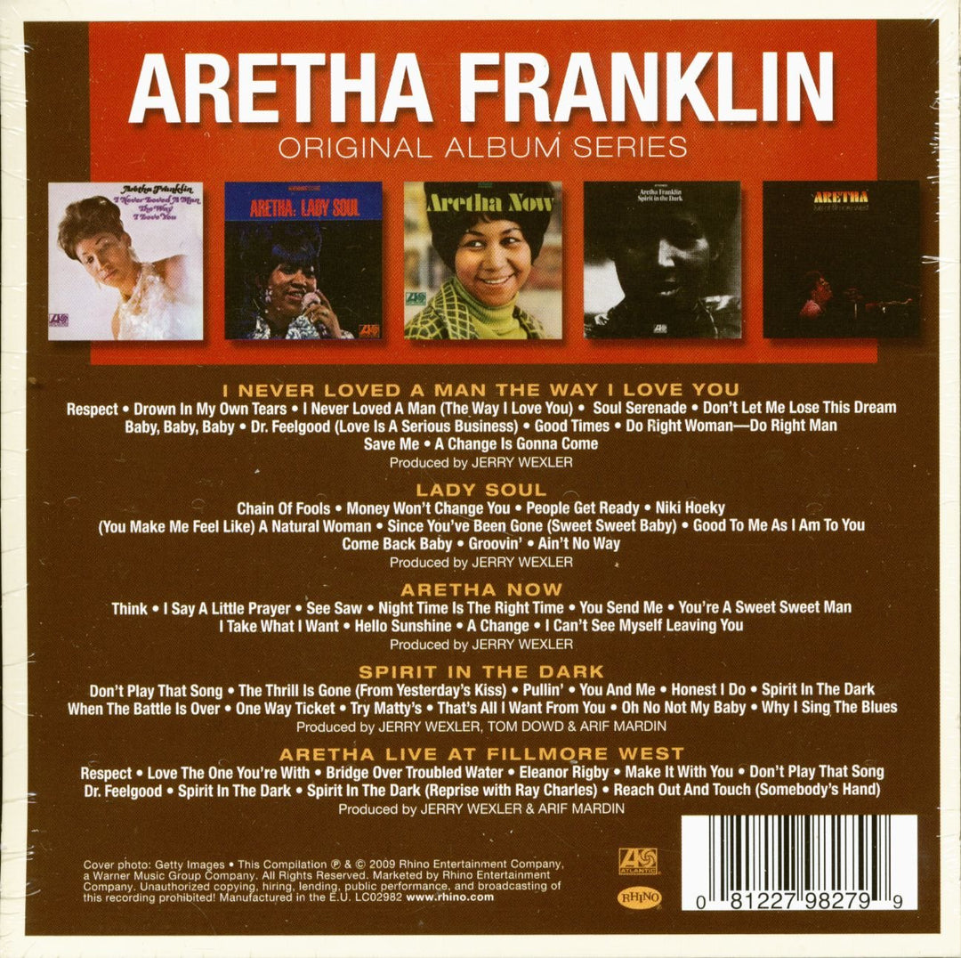 Aretha Franklin - Original Album Series (5 Cd);