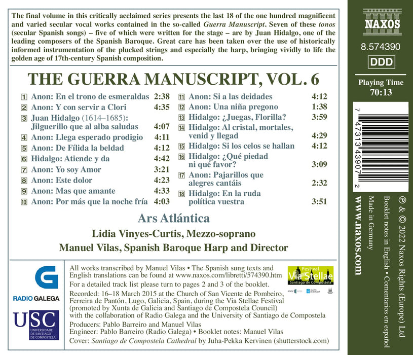 Guerra Manuscript (The), Vol.6;