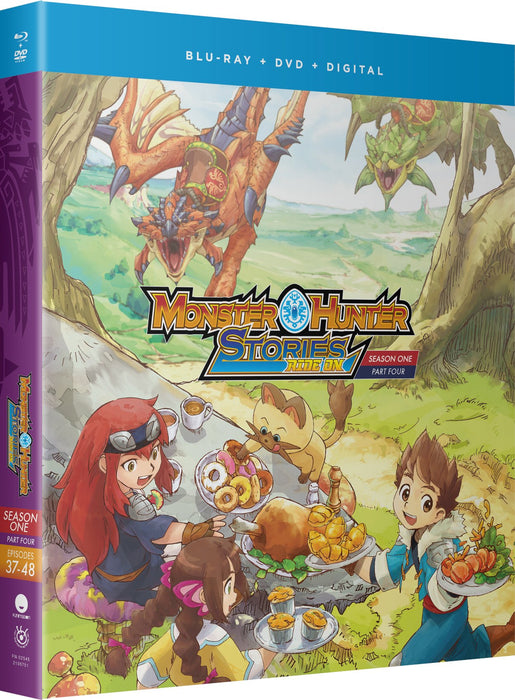 Monster Hunter Stories Ride On: Season One - Pt 4 (4 Blu-Ray) [Edition: United States];
