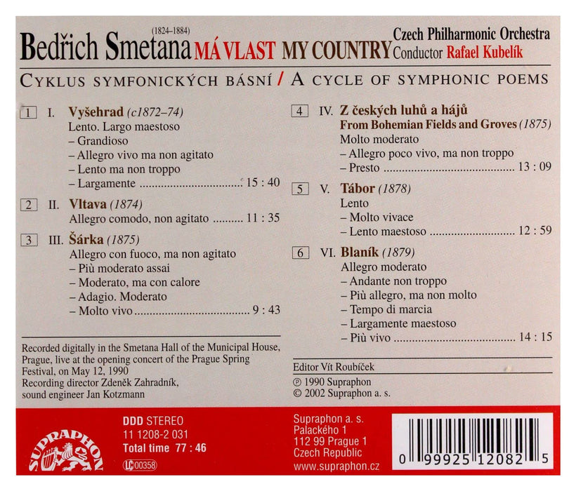 Bedrich Smetana - Ma Vlast;